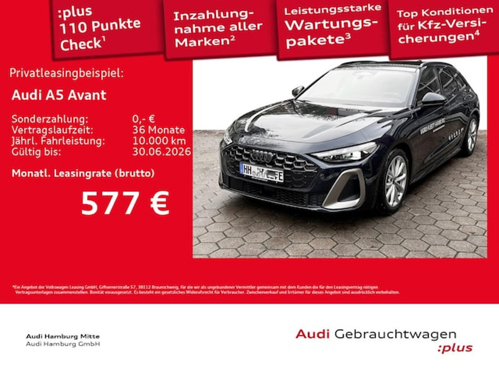 Audi A5 Avant Quattro S-Tronic Hybride