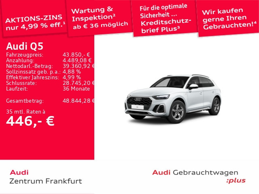 Audi Q5 Quattro S-Tronic 40 TDI