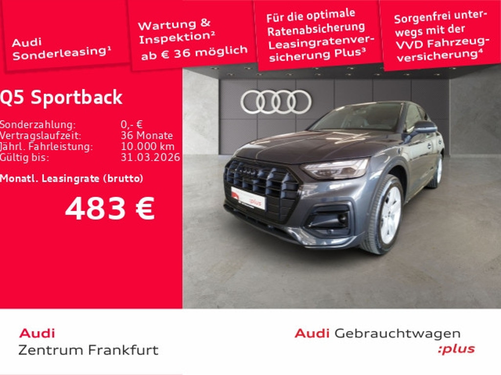 Audi Q5 Sportback Quattro S-Tronic 45 TFSI