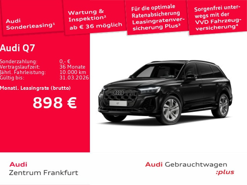 Audi Q7 Quattro S-Line Hybride 55 TFSI