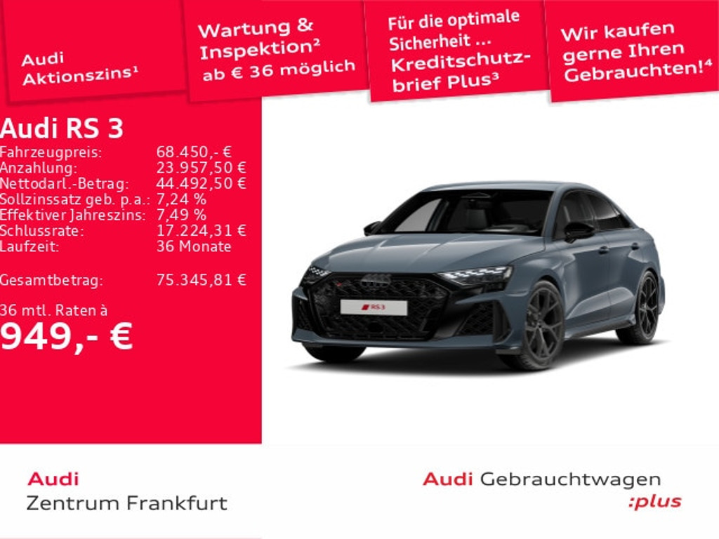 Audi RS3 Sedan Quattro S-Tronic
