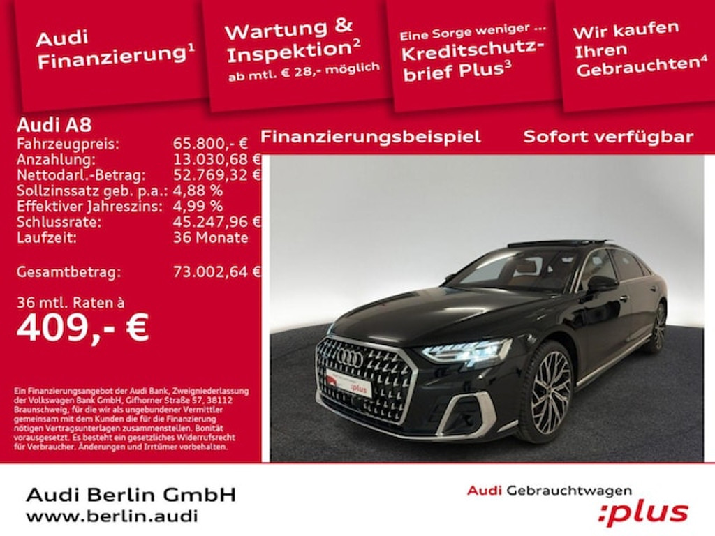 Audi A8 Quattro Lang 50 TDI