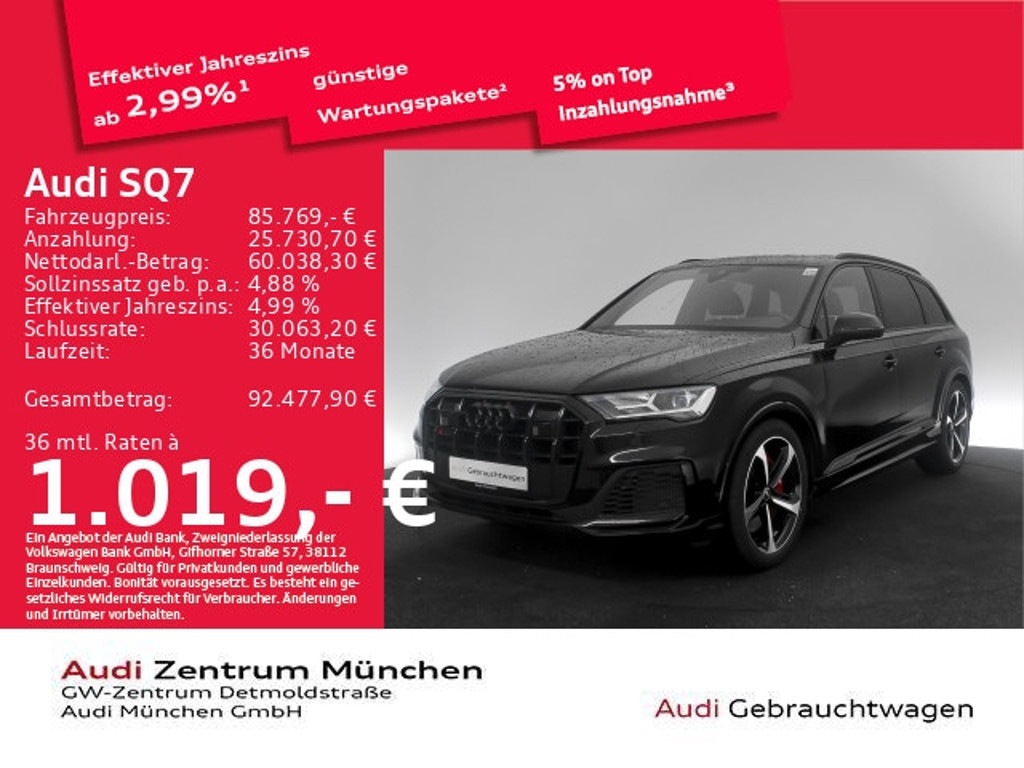 Audi SQ7 Quattro