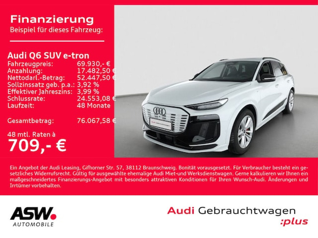 Audi Q6 e-tron Performance