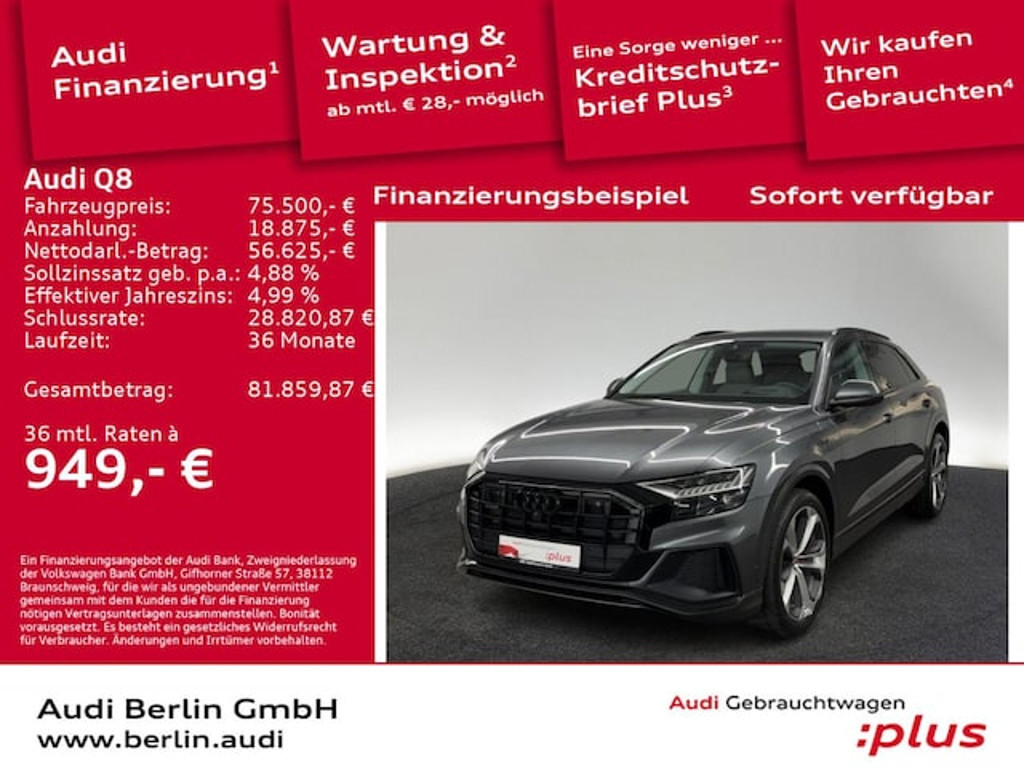 Audi Q8 Quattro 50 TDI