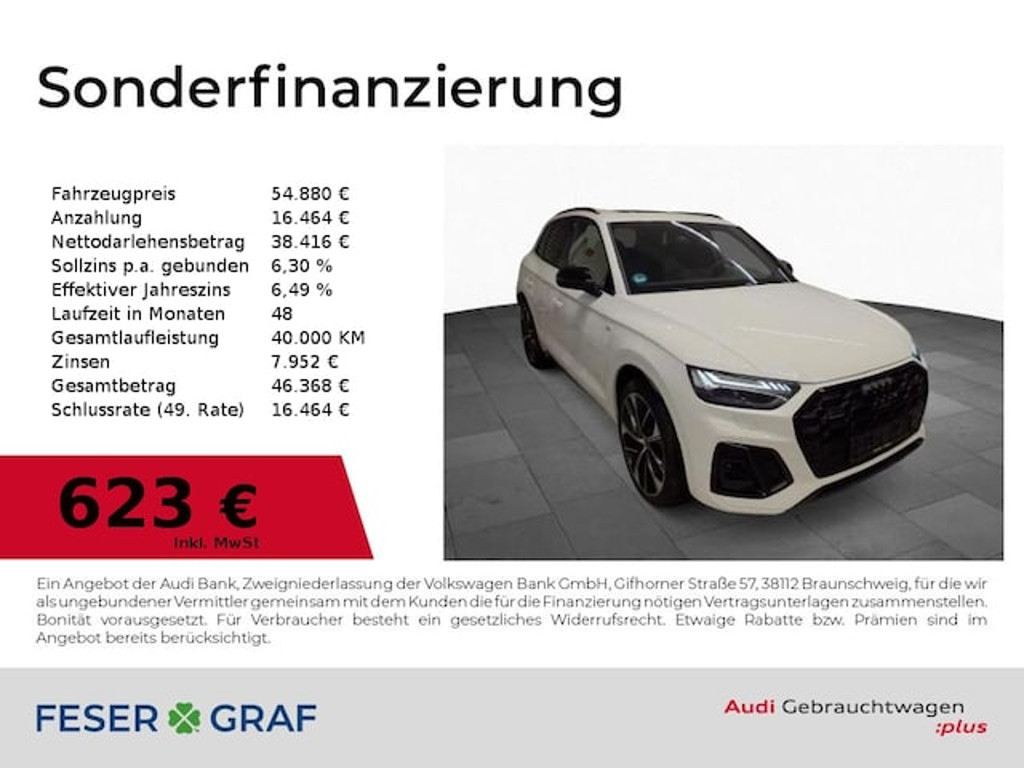 Audi Q5 Quattro S-Tronic 40 TDI