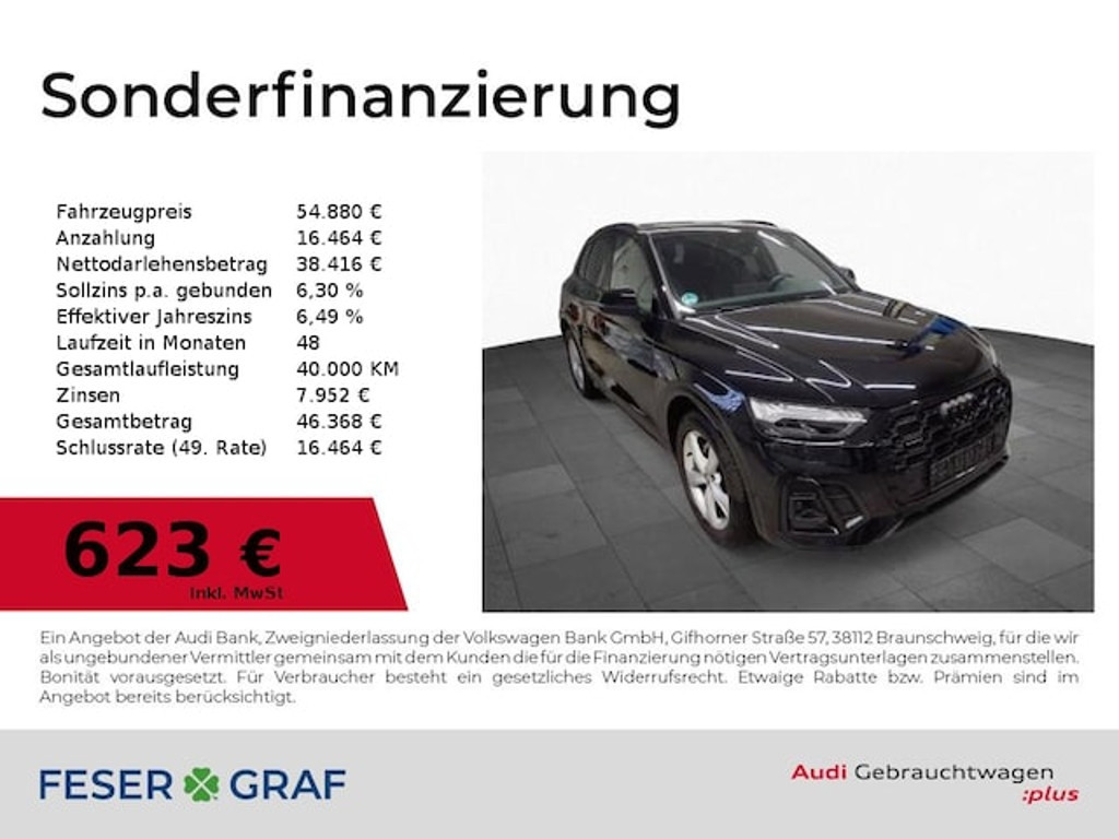 Audi Q5 Quattro S-Tronic 40 TDI