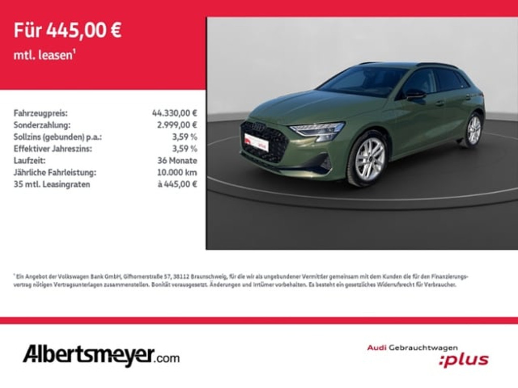 Audi A3 Sportback S-Tronic Hybride 40 TFSI