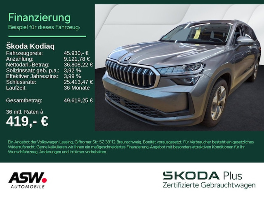 Skoda Kodiaq 4x4 2.0 TDI Selection