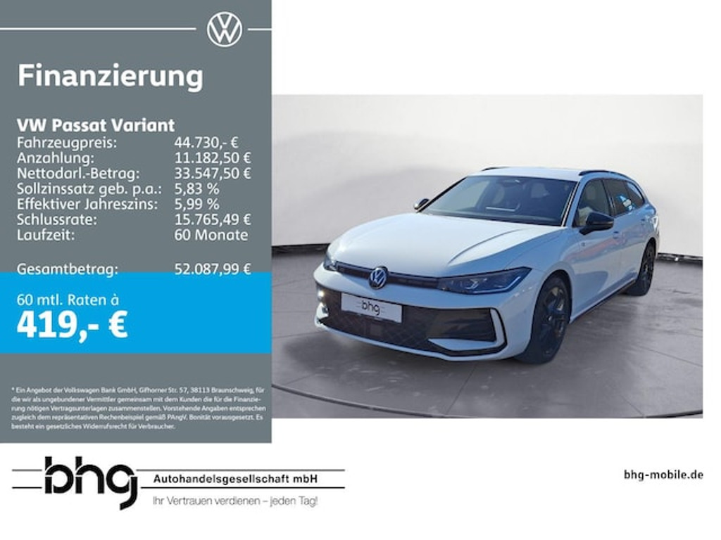 Volkswagen Passat 4Motion DSG Variant R-Line 2.0 TDI