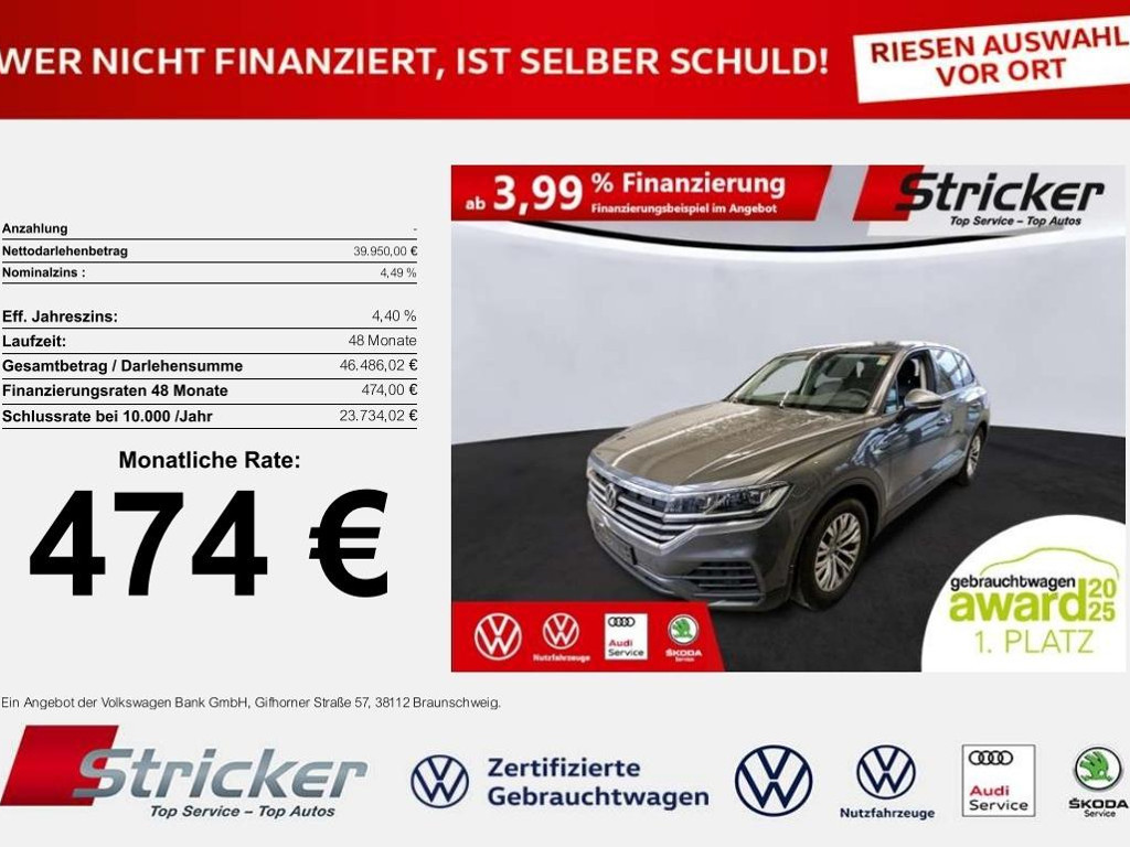 Volkswagen Touareg 3.0 V6 TDI