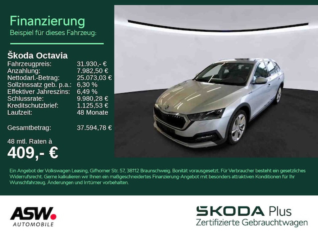 Skoda Octavia Combi 4x4 2.0 TDI