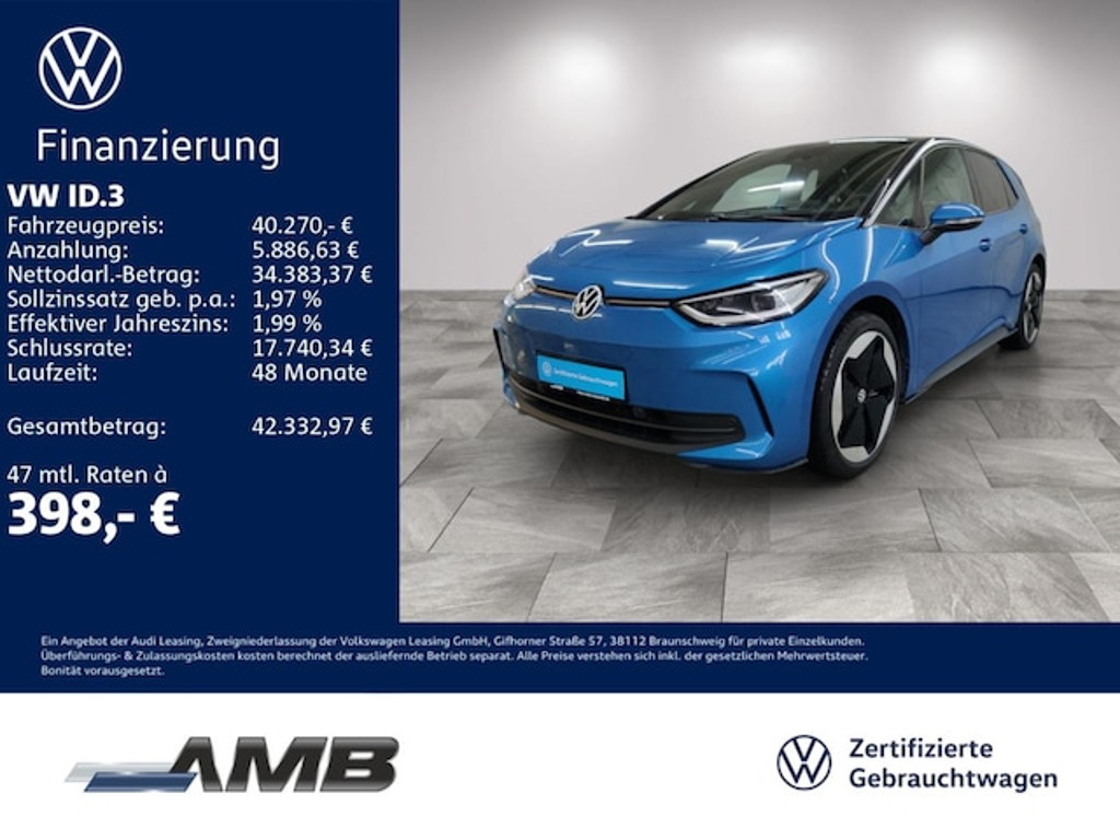 Volkswagen ID.3 Performance 77 KWh Pro
