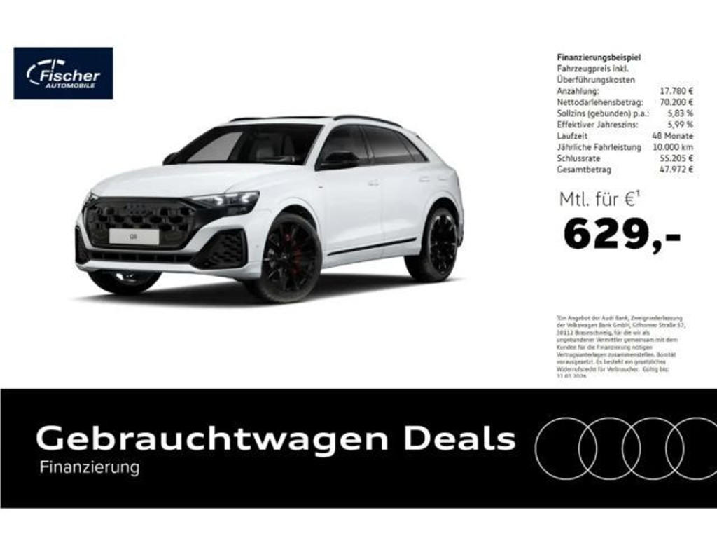 Audi Q8 Quattro S-Line S-Tronic Hybride 55 TFSI