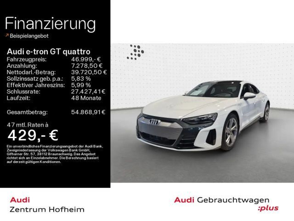 Audi e-tron GT Quattro