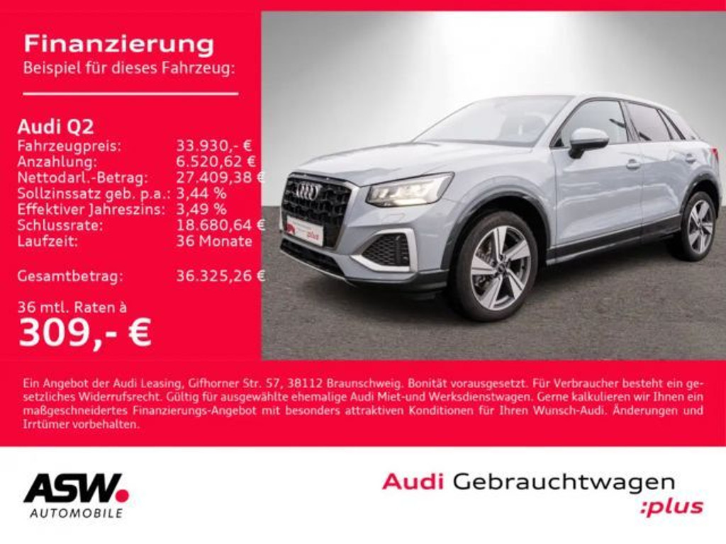 Audi Q2 S-Tronic 35 TDI