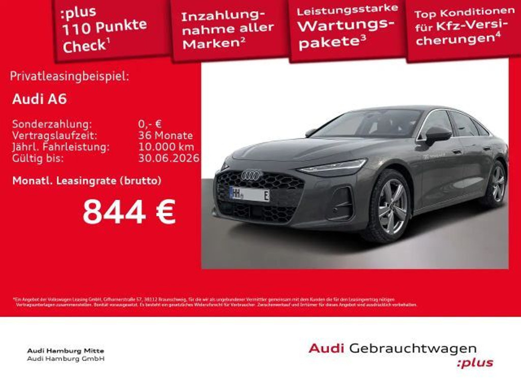Audi A6 Sedan Quattro S-Tronic Hybride