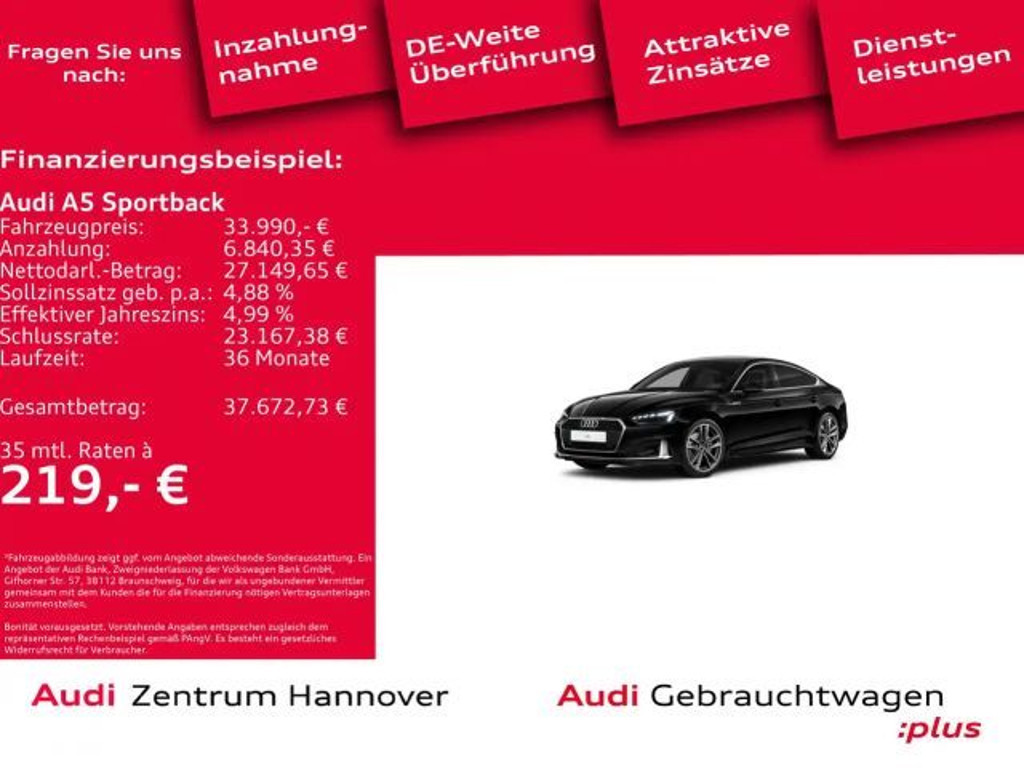 Audi A5 S-Tronic 40 TDI