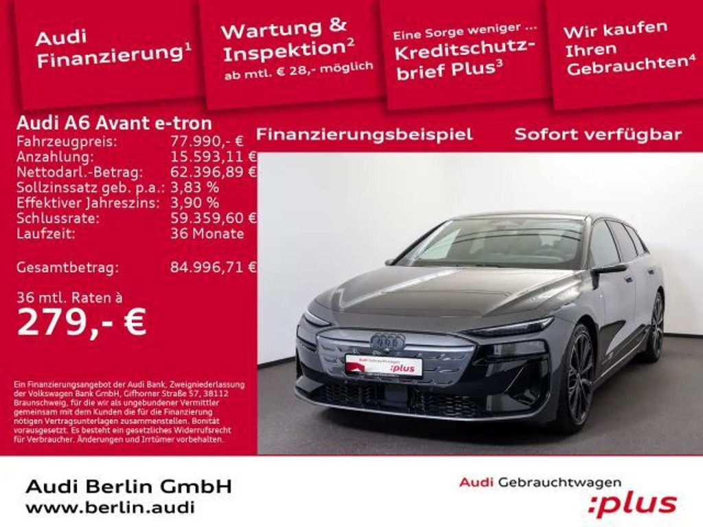 Audi A6 e-tron Performance