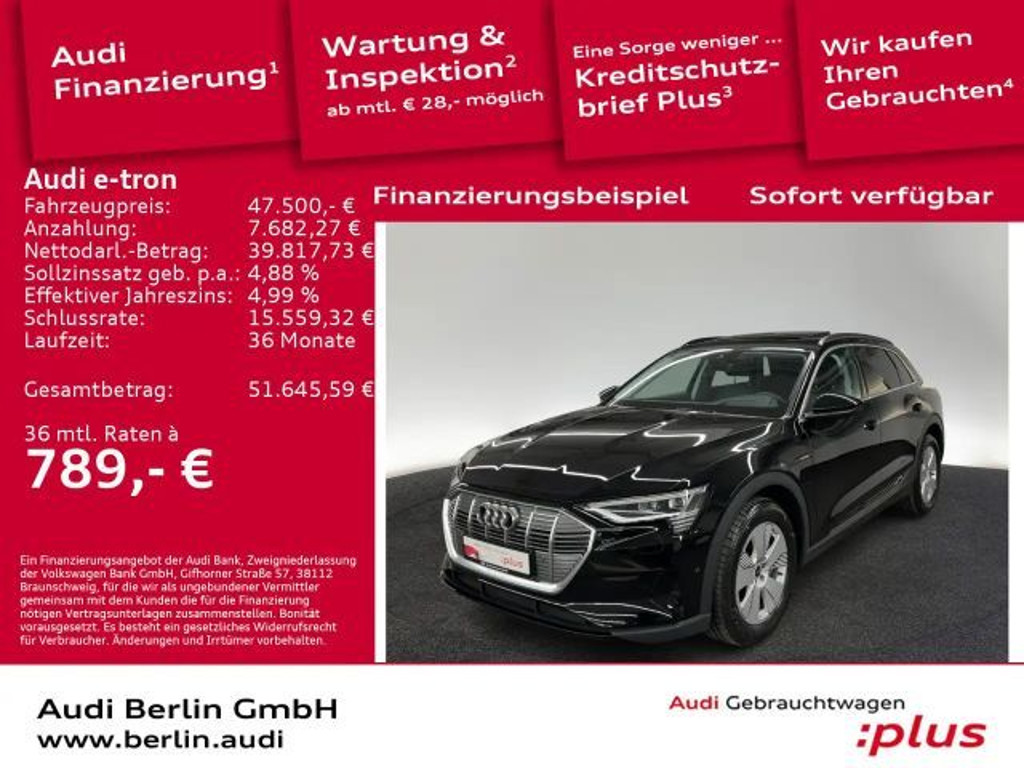 Audi e-tron Quattro 55