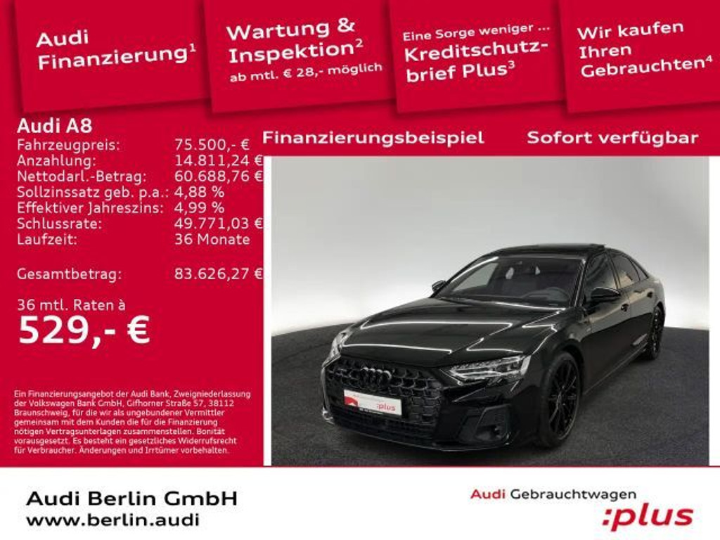 Audi A8 Quattro 50 TDI