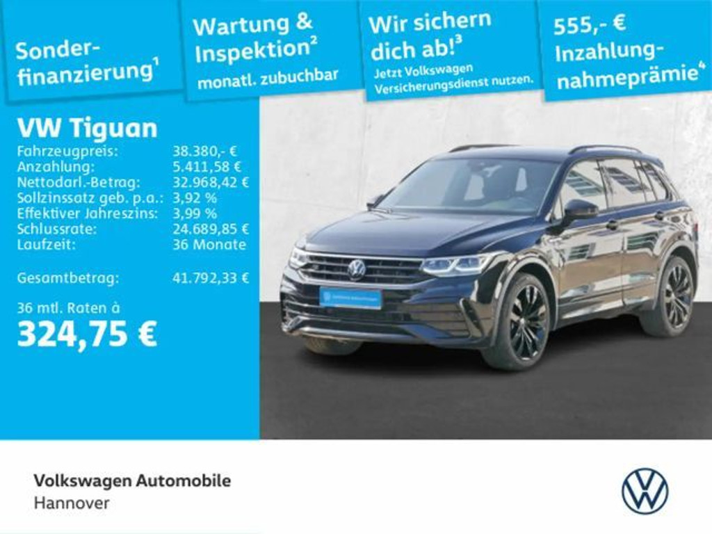 Volkswagen Tiguan 4Motion DSG R-Line IQ.Drive 2.0 TDI