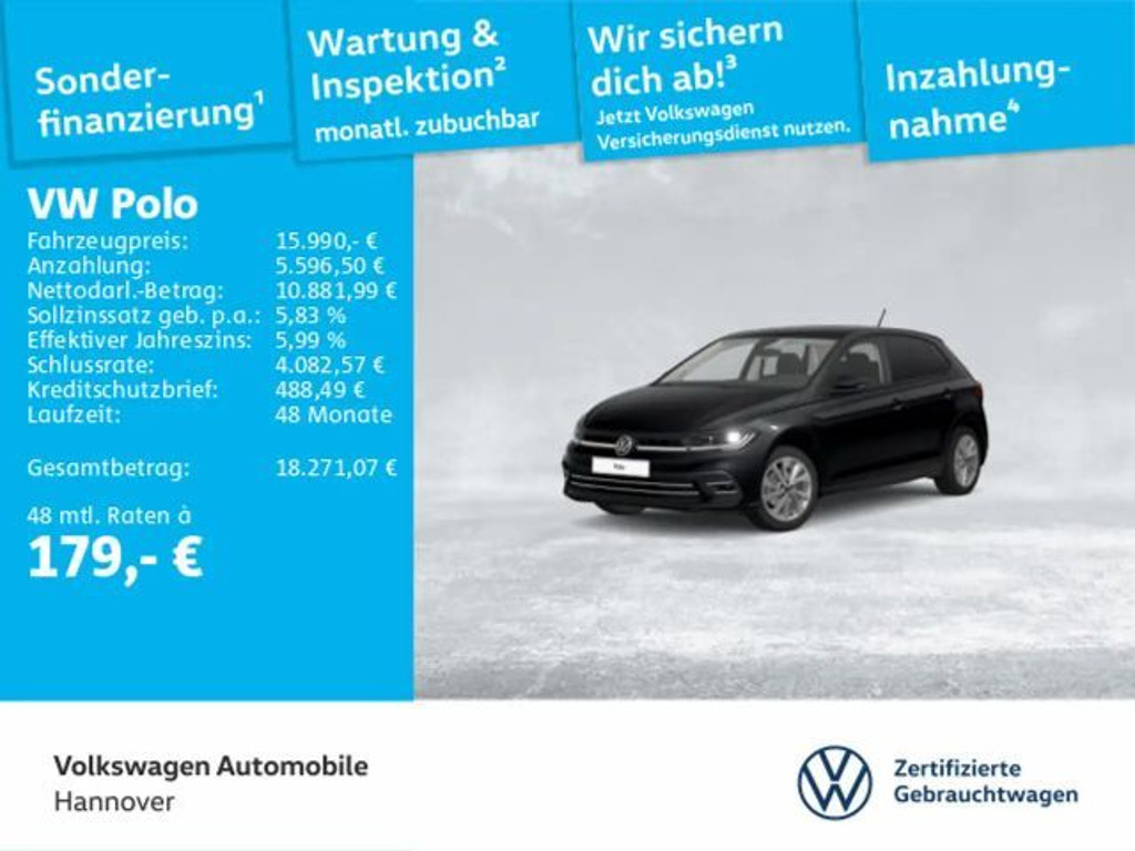 Volkswagen Polo Style 1.0 TSI IQ.Drive