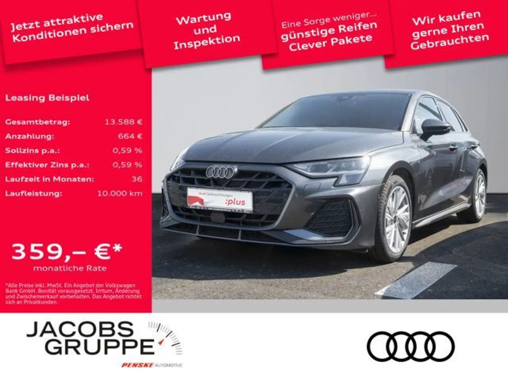 Audi A3 Sportback Sedan S-Line 35 TDI