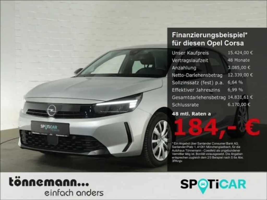 Opel Corsa F FACELIFT+LED LICHT+RÜCKFAHRKAMERA+SITZ-/LENKRADH