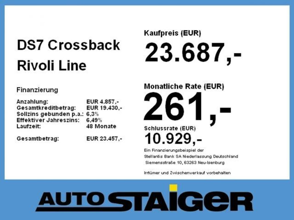 DS DS 7 Crossback