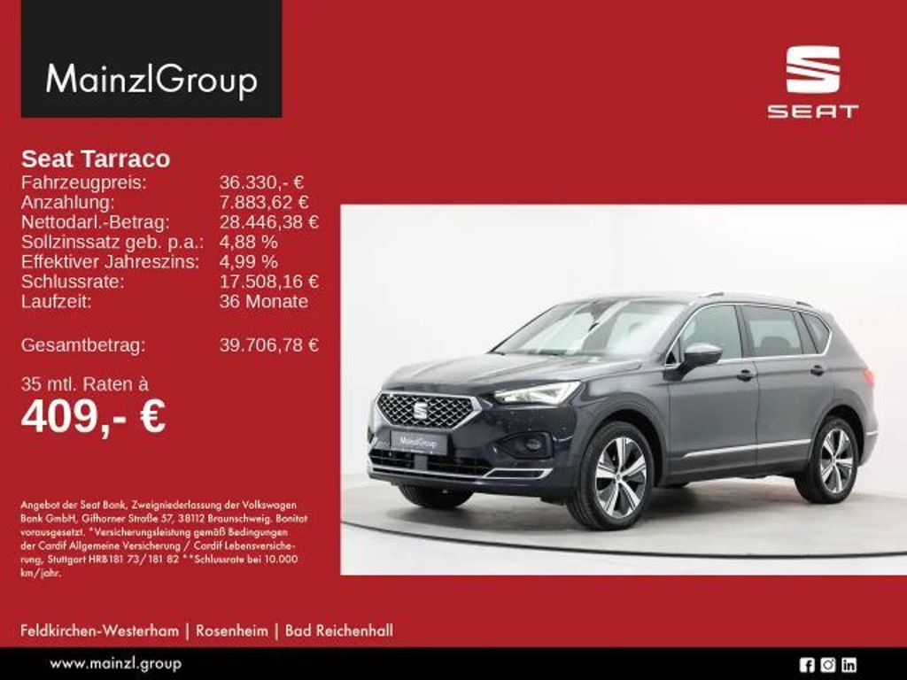 Seat Tarraco 2.0 TDI DSG