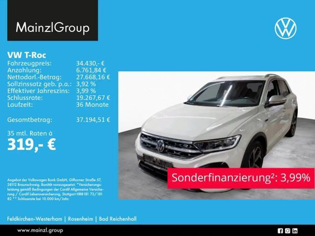 Volkswagen T-Roc DSG 2.0 TSI