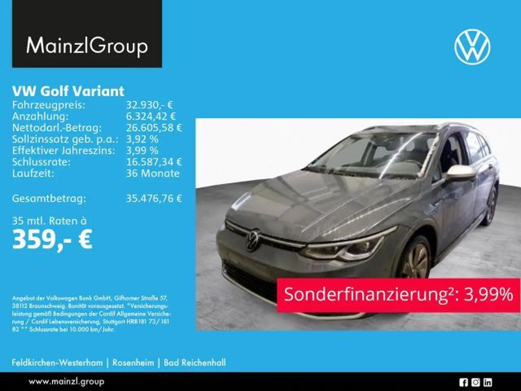 Volkswagen Golf DSG Variant AllTrack 2.0 TDI