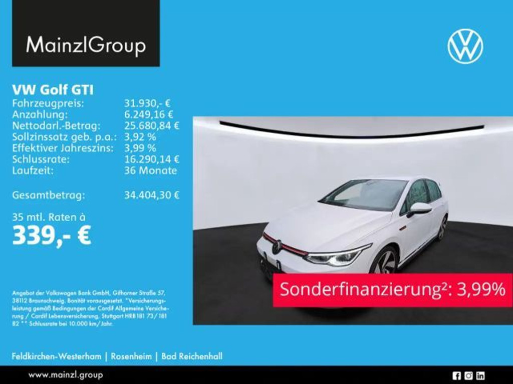 Volkswagen Golf DSG GTI 2.0 TSI