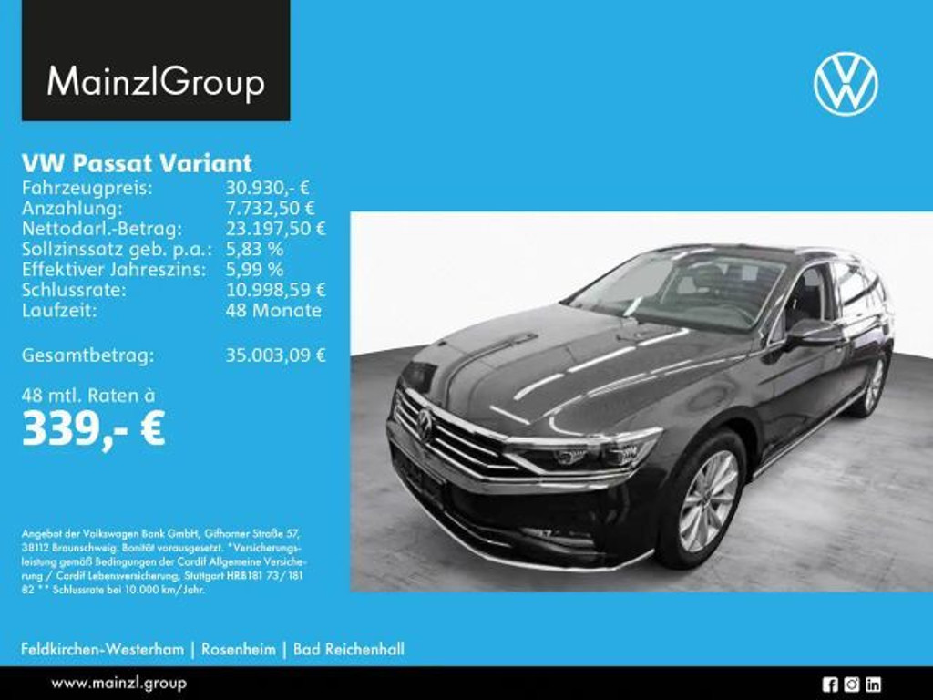 Volkswagen Passat DSG Variant 2.0 TDI Elegance Elegance