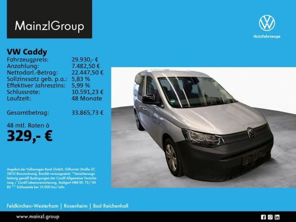 Volkswagen Caddy 4Motion 2.0 TDI Combi