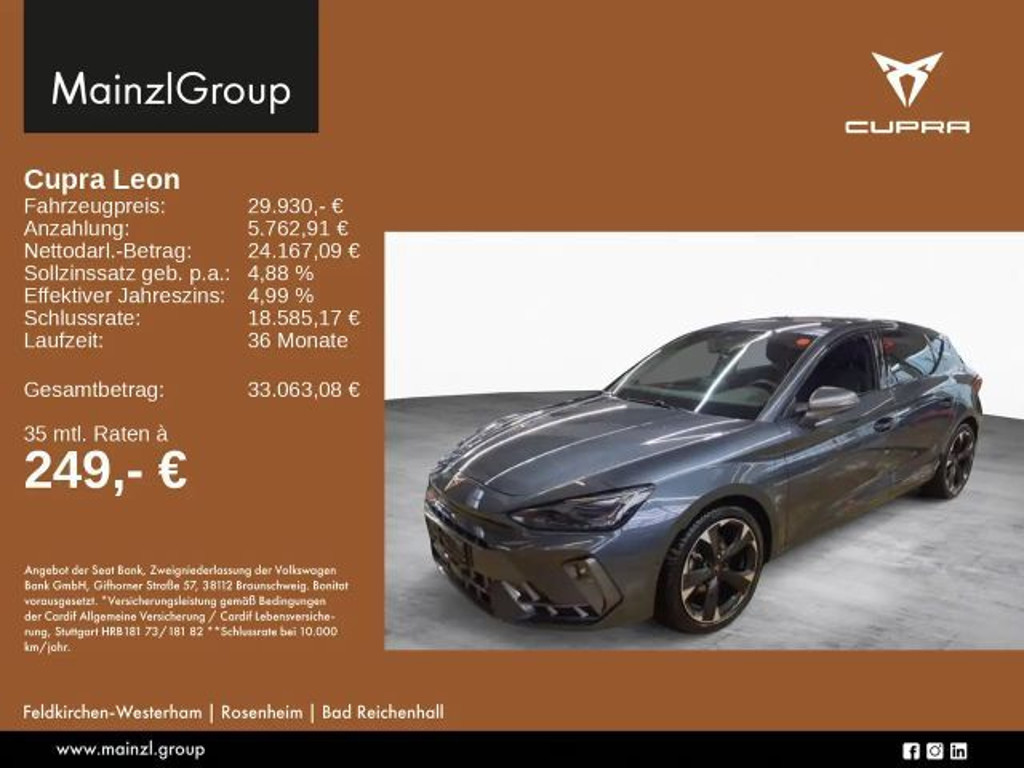 Cupra Leon DSG 2.0 TDI