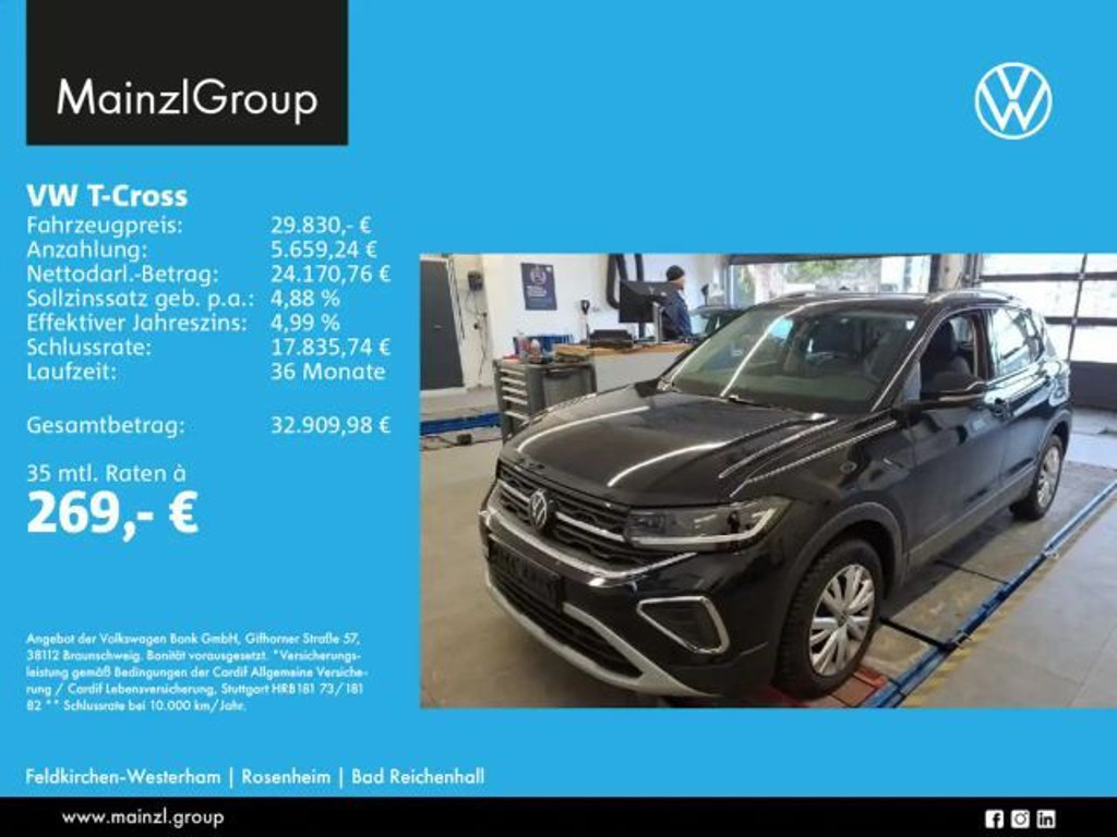 Volkswagen T-Cross DSG Style 1.5 TSI