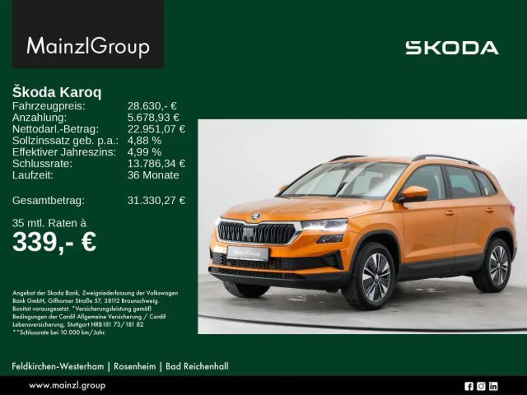 Skoda Karoq 4x4 2.0 TDI