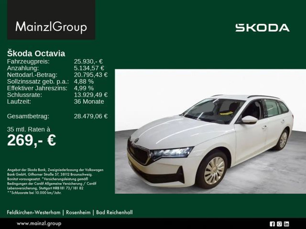 Skoda Octavia Combi 2.0 TDI