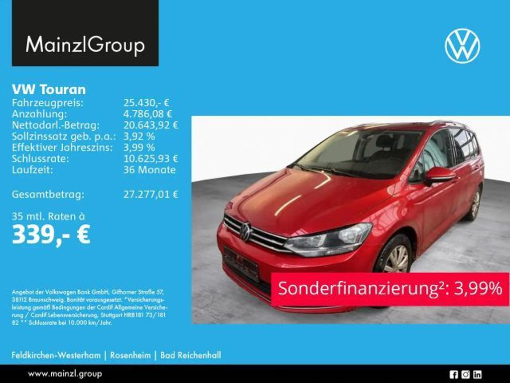 Volkswagen Touran 2.0 TDI