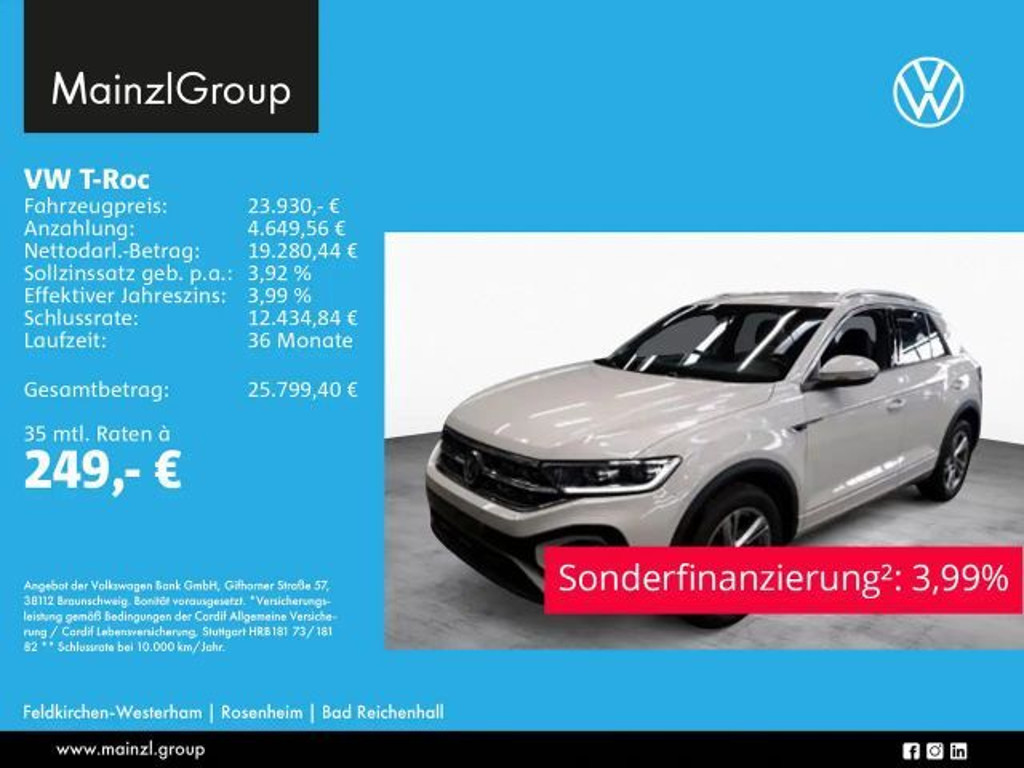 Volkswagen T-Roc R-Line 1.0 TSI