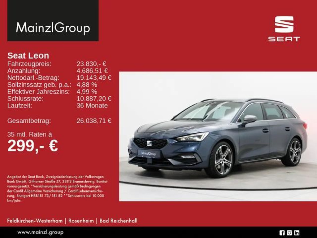 Seat Leon FR-lijn 1.5 TSI Sportstourer