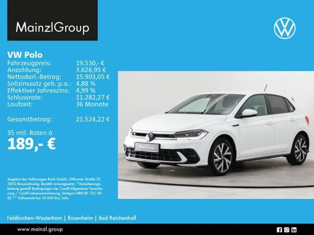 Volkswagen Polo R-Line 1.0 TSI