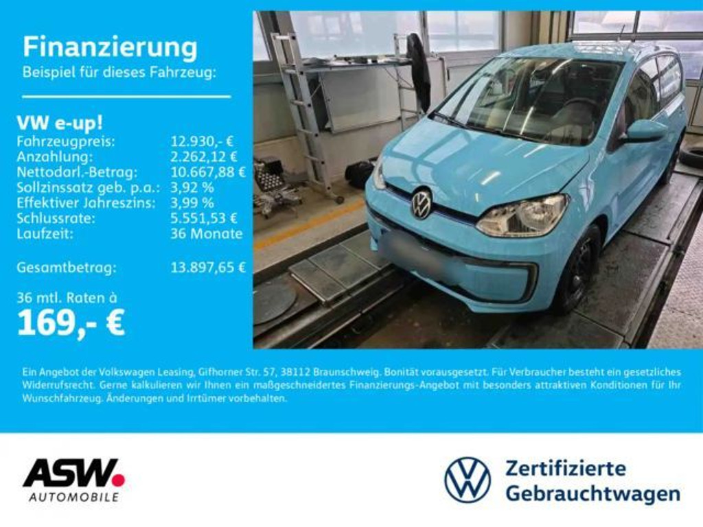Volkswagen e-up! Move up! Move