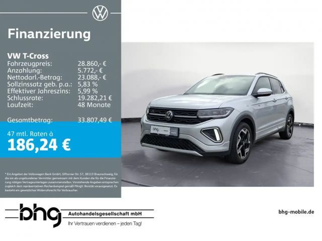 Volkswagen T-Cross DSG R-Line 1.5 TSI