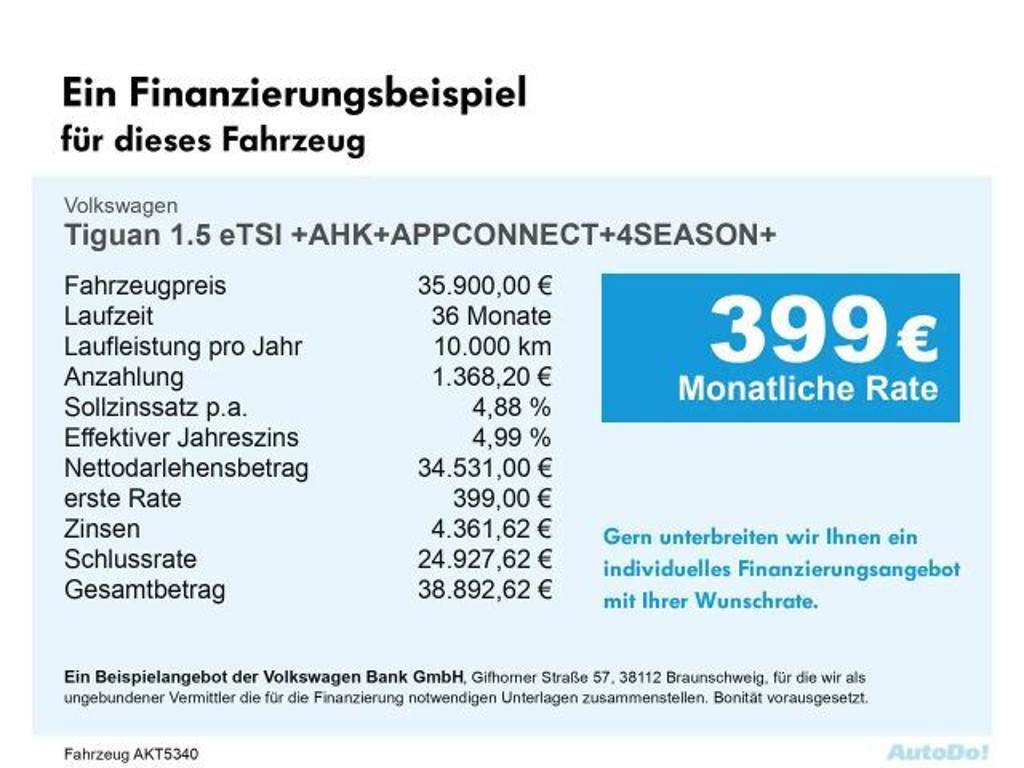 Volkswagen Tiguan 1.5 eTSI
