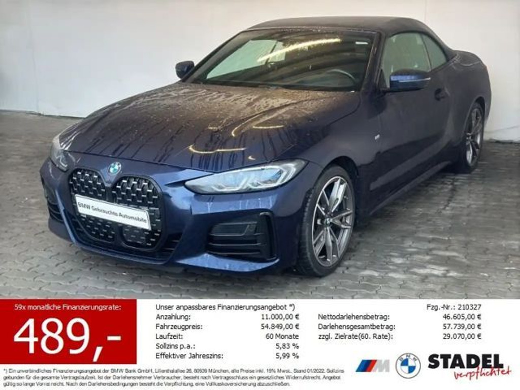 BMW 4 Serie 440 xDrive Cabrio