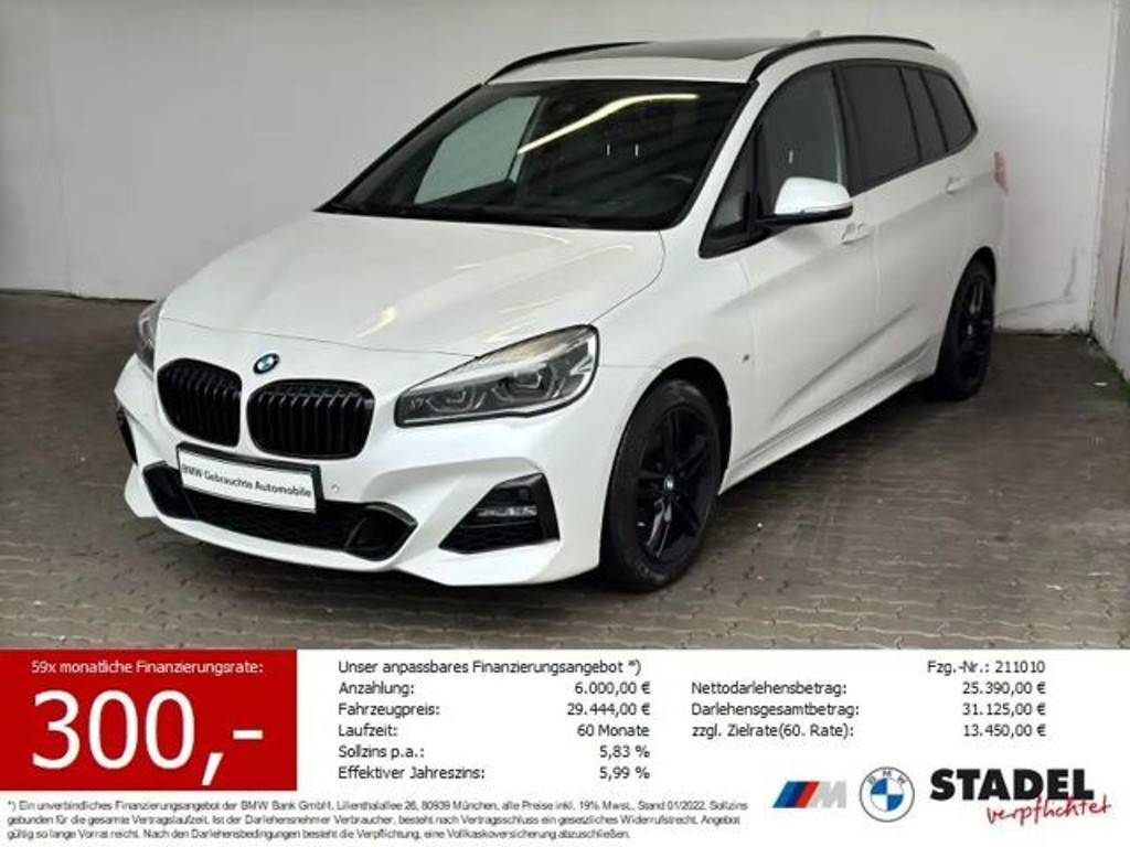 BMW 2 Serie 220 M-Sport xDrive Gran Tourer 220d