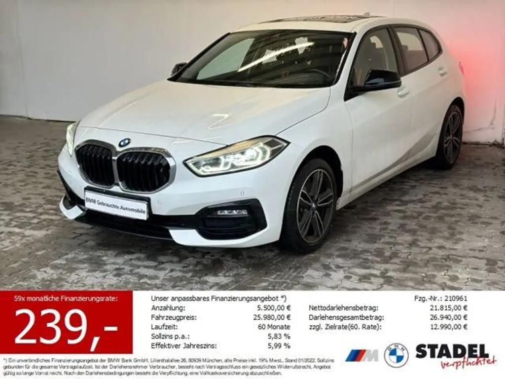 BMW 1 Serie 118 Sport Line Sedan 118i